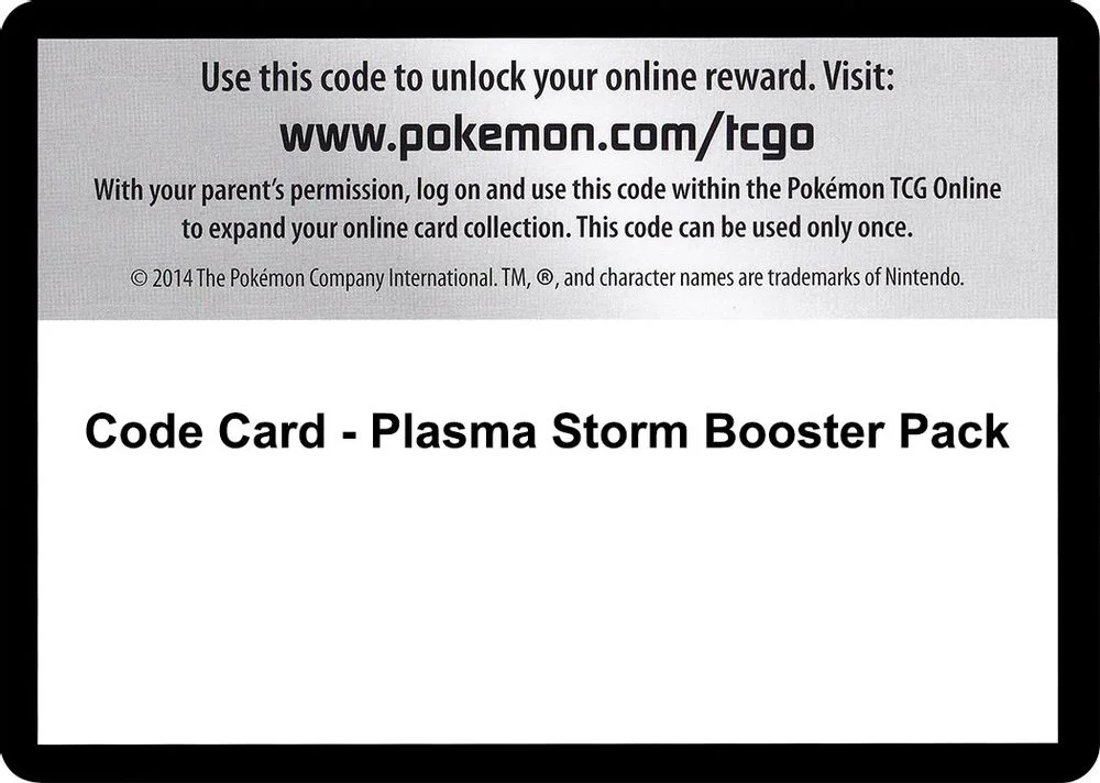 Code Card - Plasma Storm Booster Pack