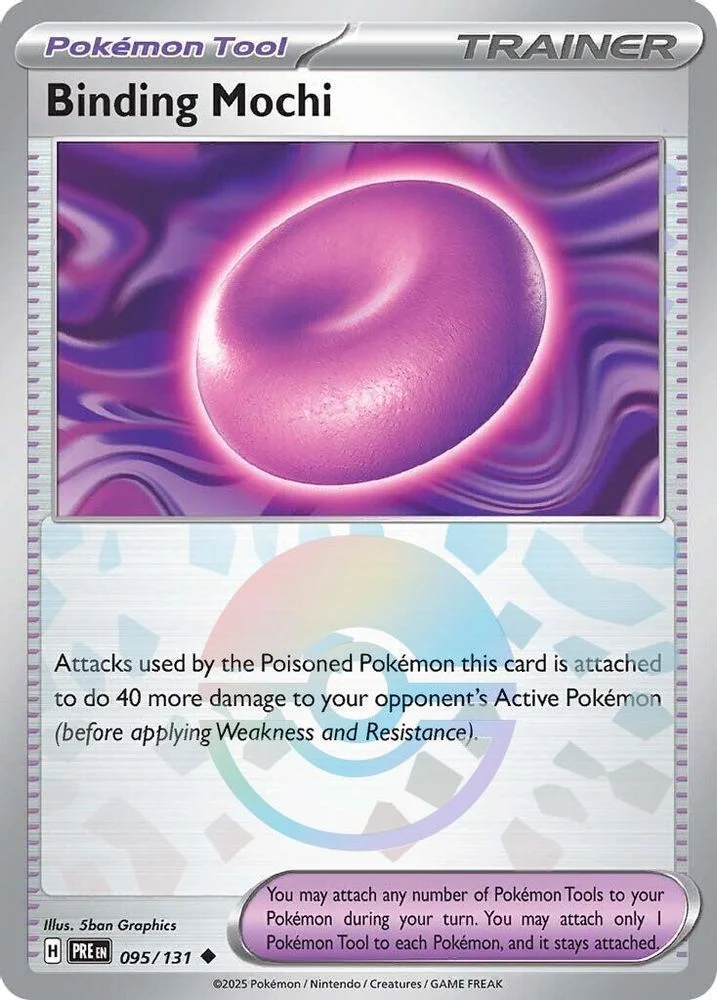 Binding Mochi (Poke Ball Pattern)