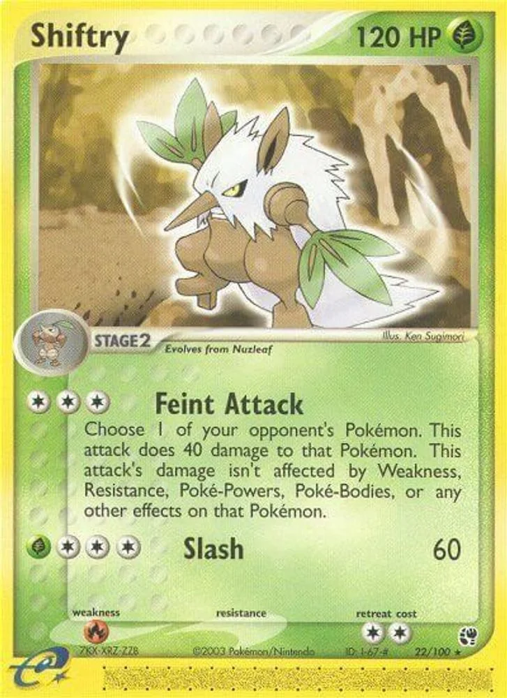 Shiftry - 22/100