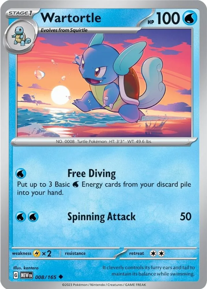 Wartortle - 008/165