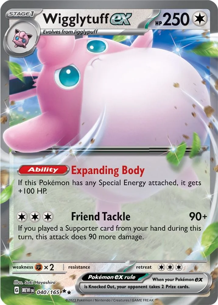 Wigglytuff ex - 040/165