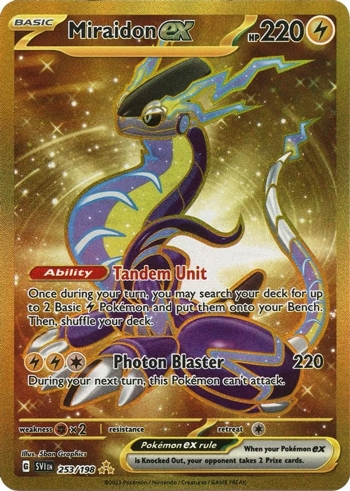 Miraidon ex - 253/198