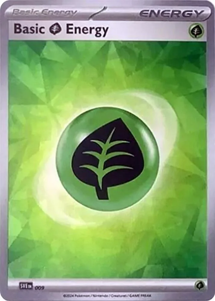 Basic Grass Energy (Cracked Ice Holo)