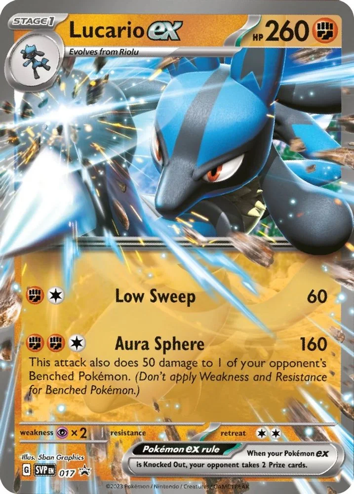 Lucario ex - 017