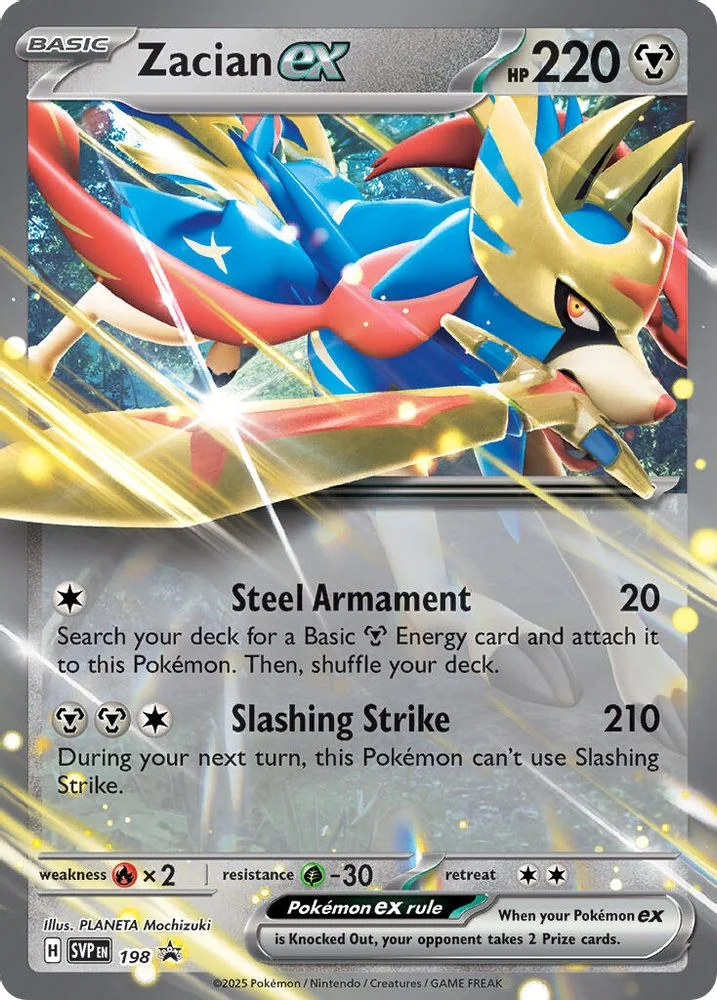 Zacian ex - 198