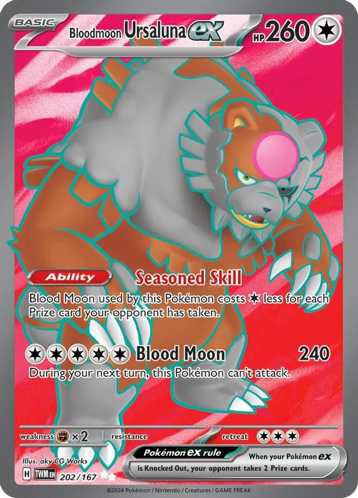 Bloodmoon Ursaluna ex - 202/167