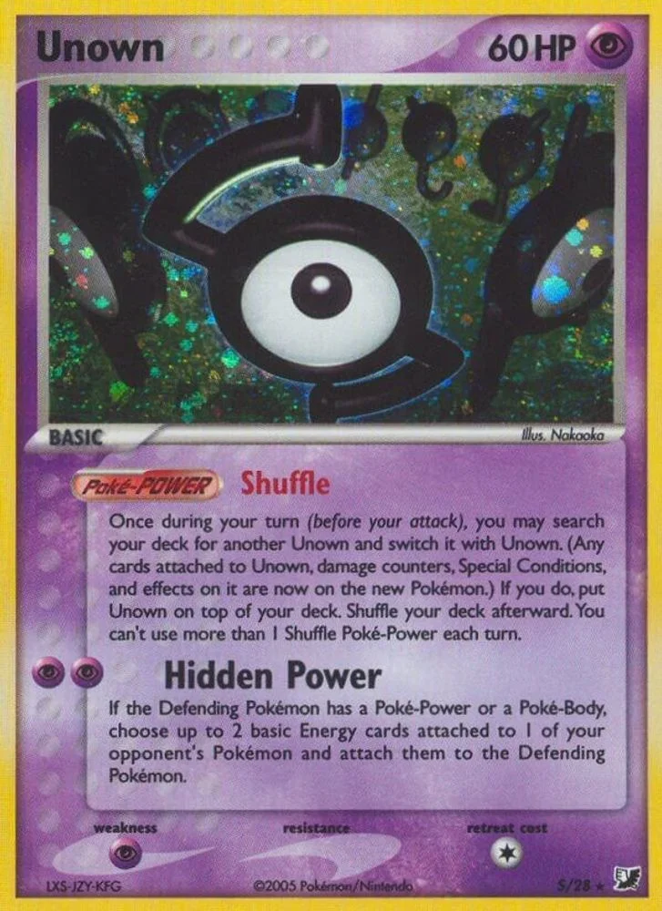 Unown (S)