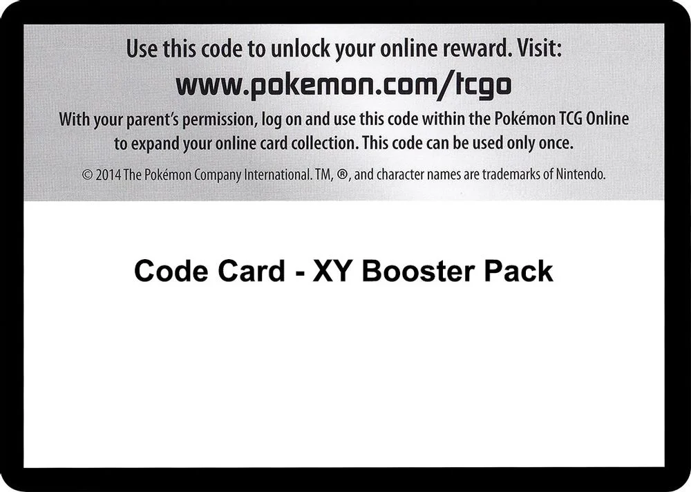 Code Card - XY Booster Pack
