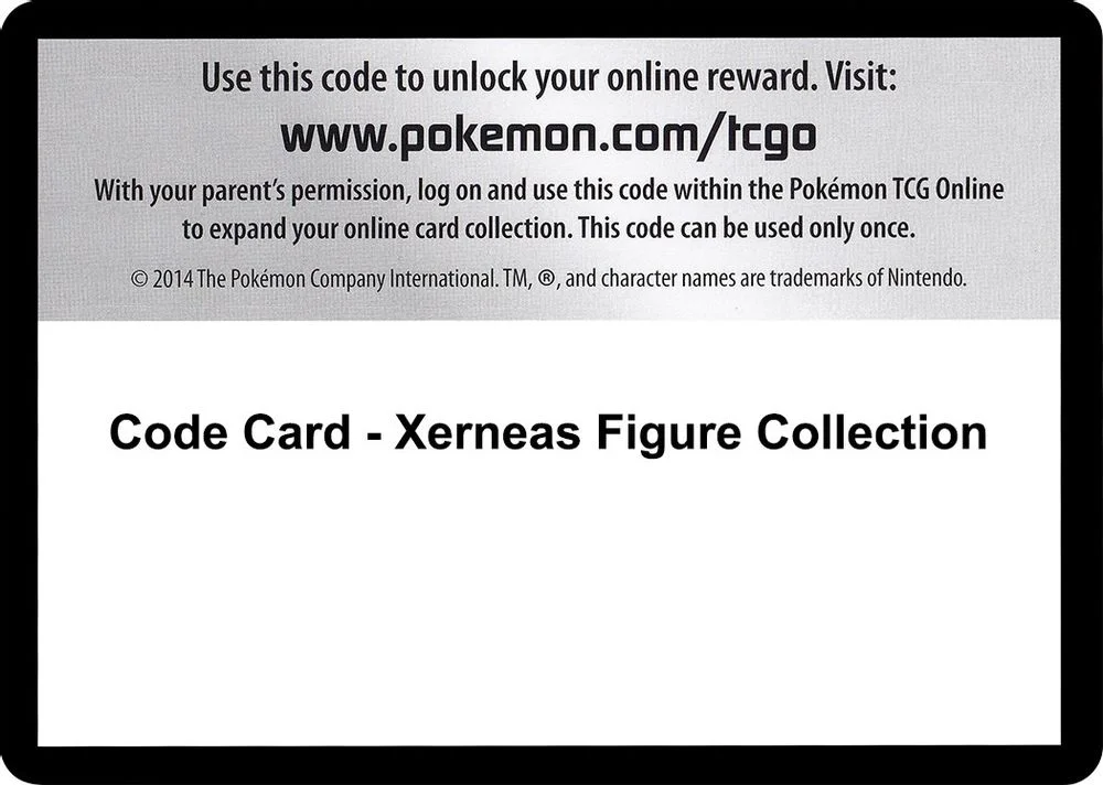 Code Card - Xerneas Figure Collection