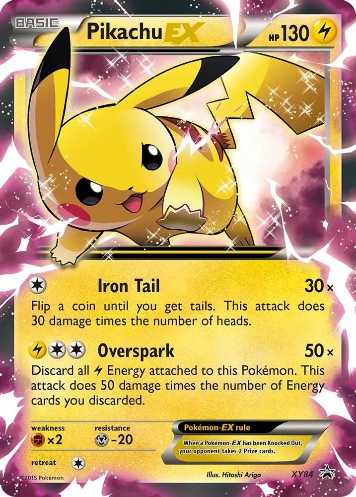 Pikachu EX - XY84